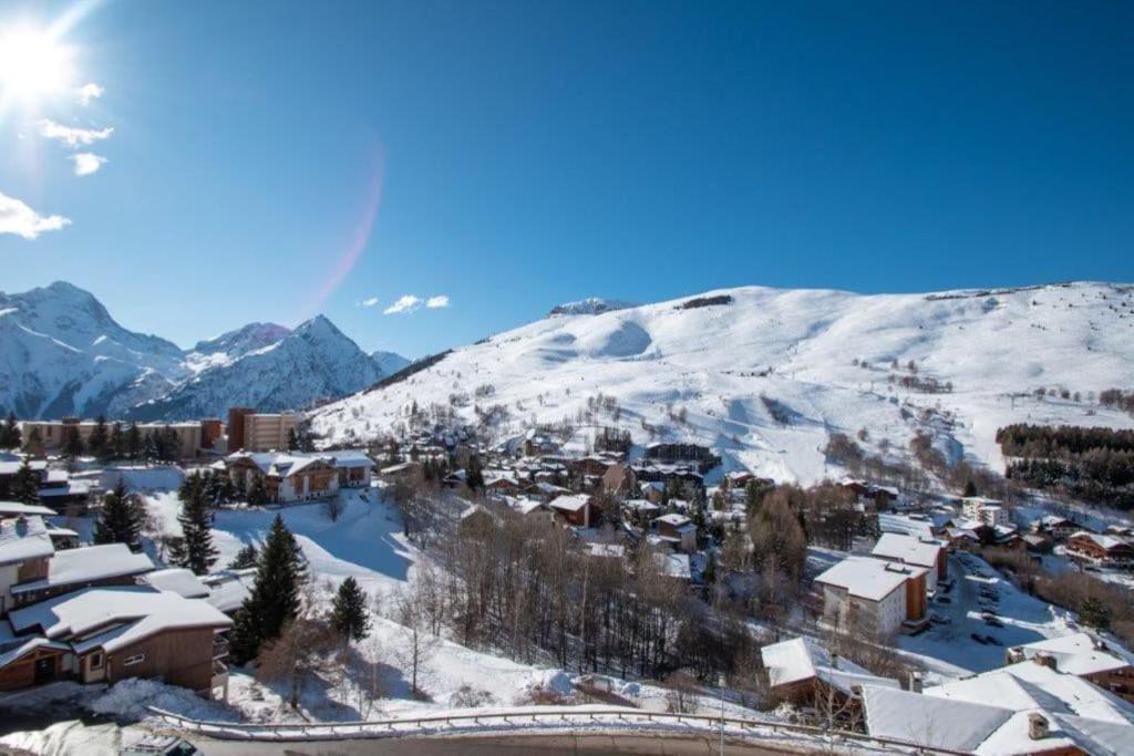 Studio Cabine 4 Pers Les2Alpes 21M² Les Deux Alpes Eksteriør billede
