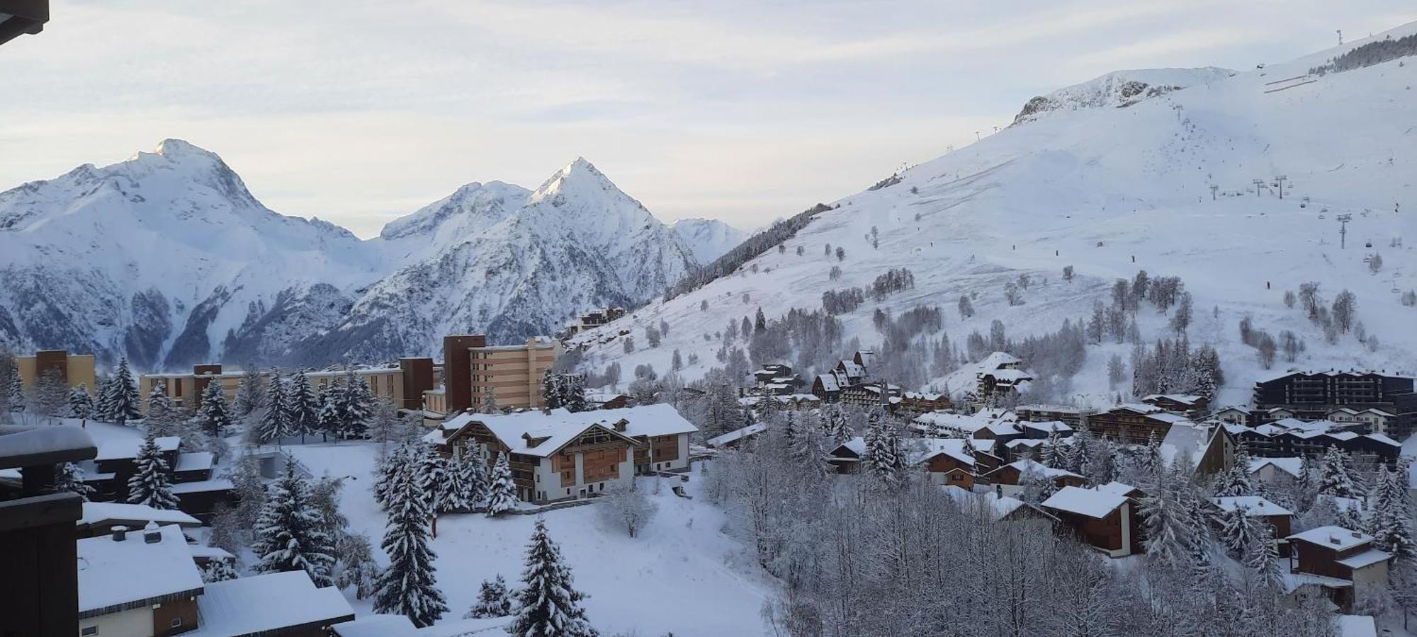 Studio Cabine 4 Pers Les2Alpes 21M² Les Deux Alpes Eksteriør billede