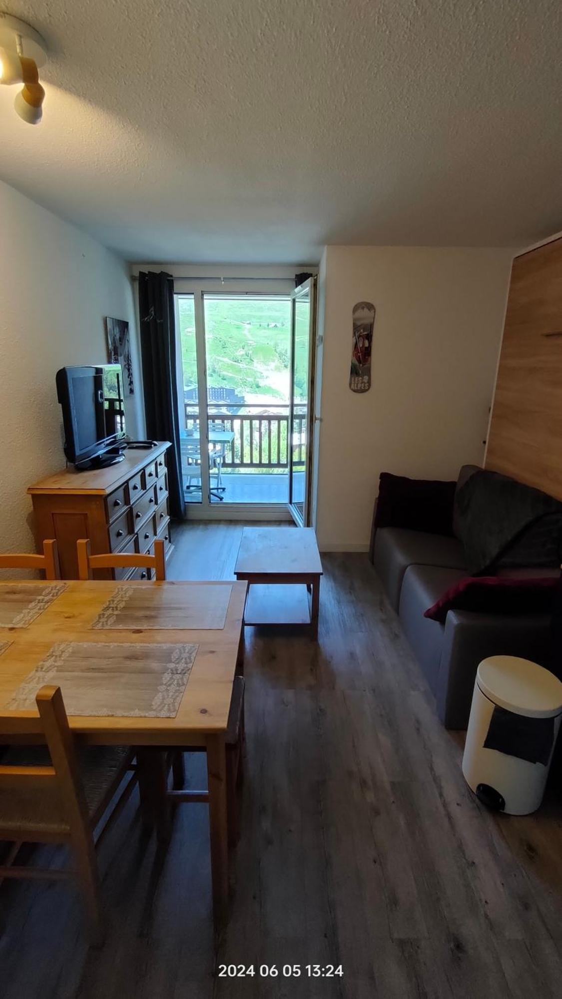 Studio Cabine 4 Pers Les2Alpes 21M² Les Deux Alpes Eksteriør billede